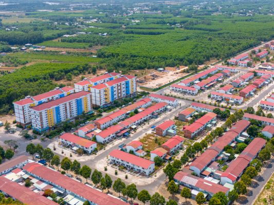 Happy Home DTA Nhơn Trạch - Tiến độ xây dựng 01